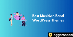 Musician band wordpress themes