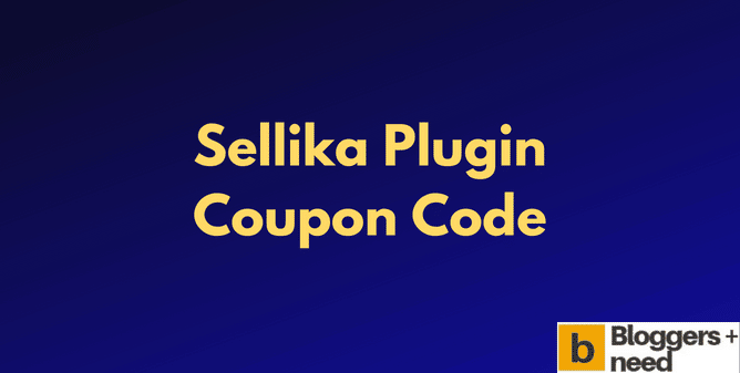 Sellika plugin coupon code