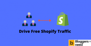 Shopify traffic.