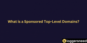 Sponsored top-level domains