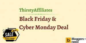 Thirstyaffiliates black friday