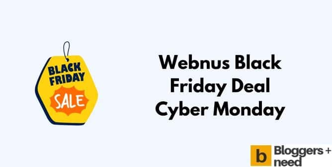 Webnus black friday deal cyber monday