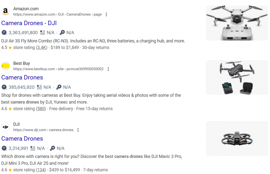 Search results about drones