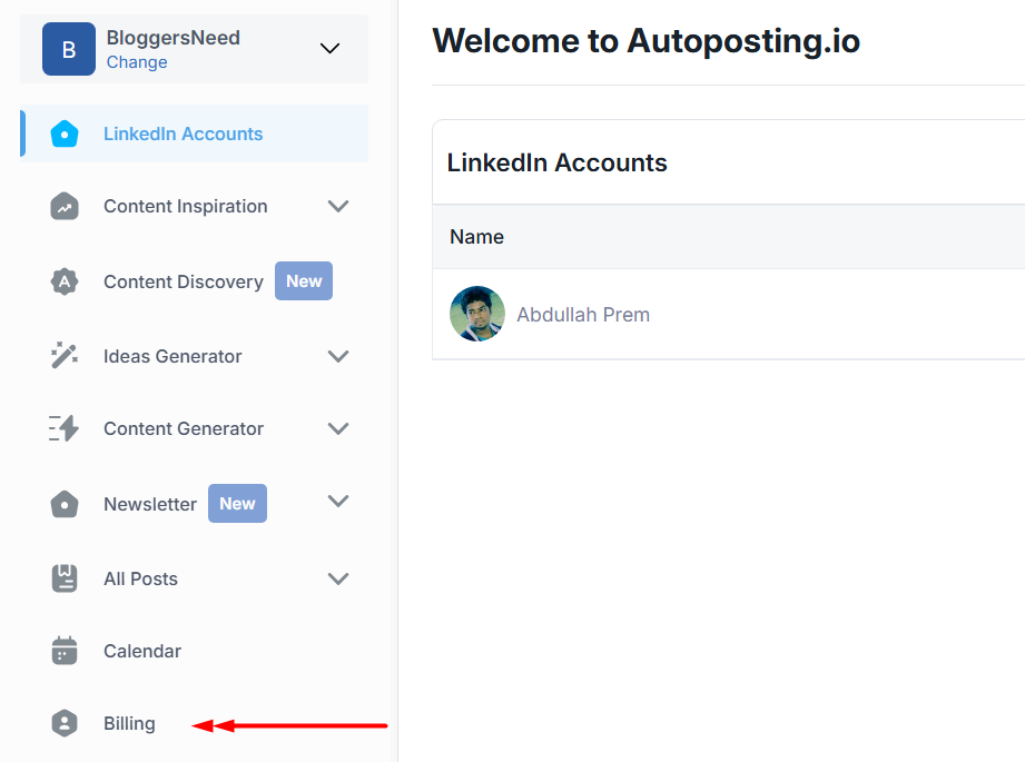 Autoposting Billling Autoposting billling