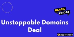 Unstoppable domains black friday
