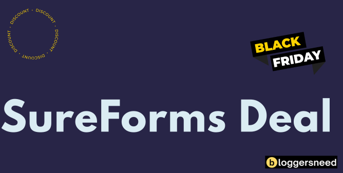 Sureforms black friday deal