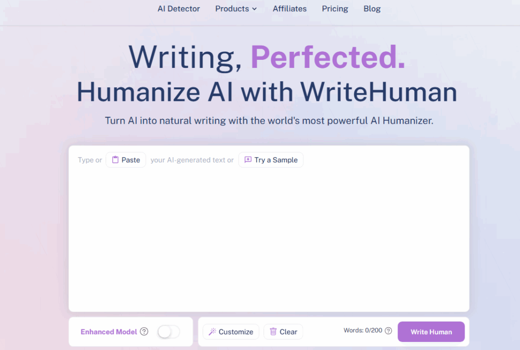 Writehuman ai