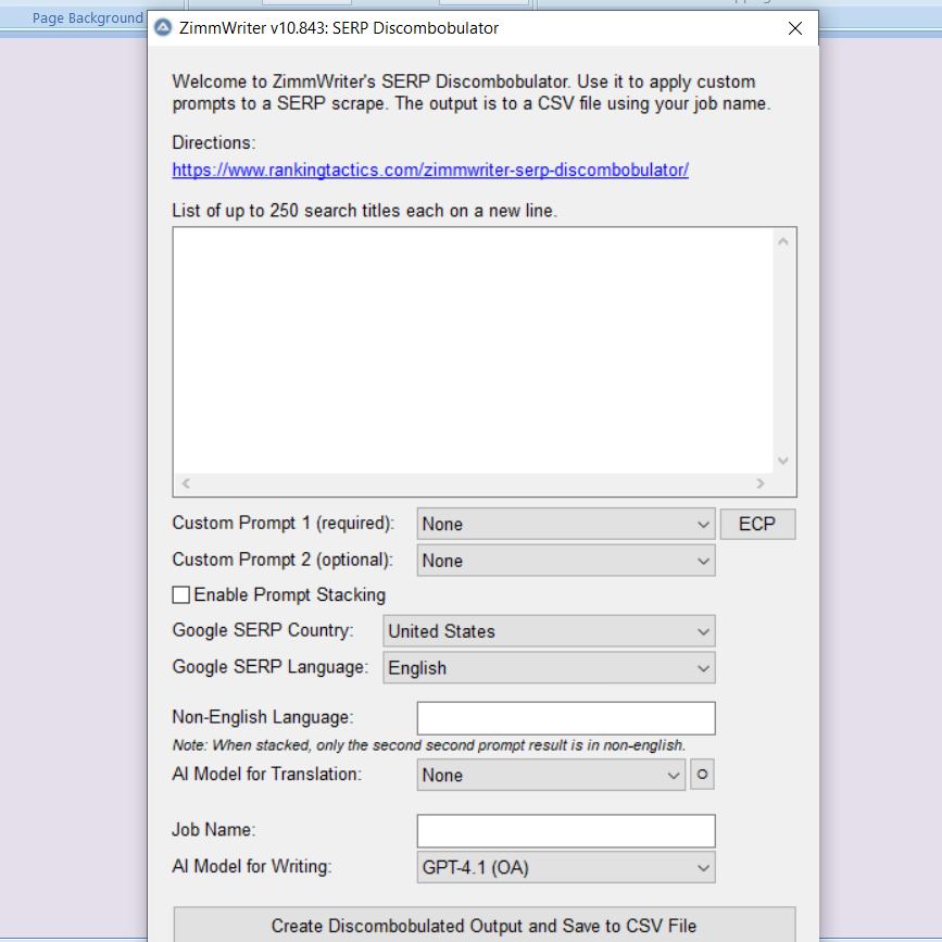 Zimmwriter serp discombobulator review