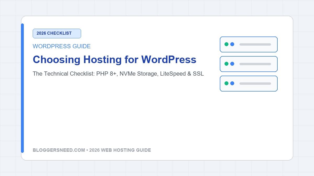 How to choose web hosting for wordpress
