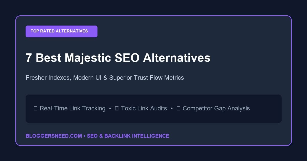 Majestic seo alternatives