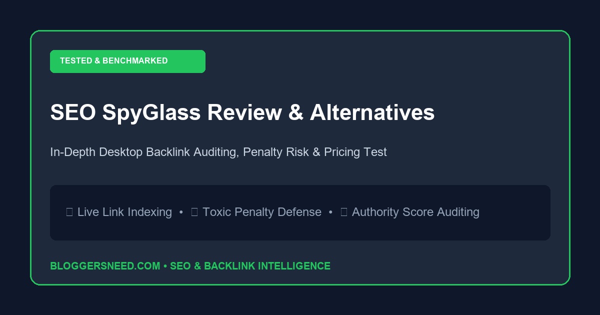 Seo spyglass review