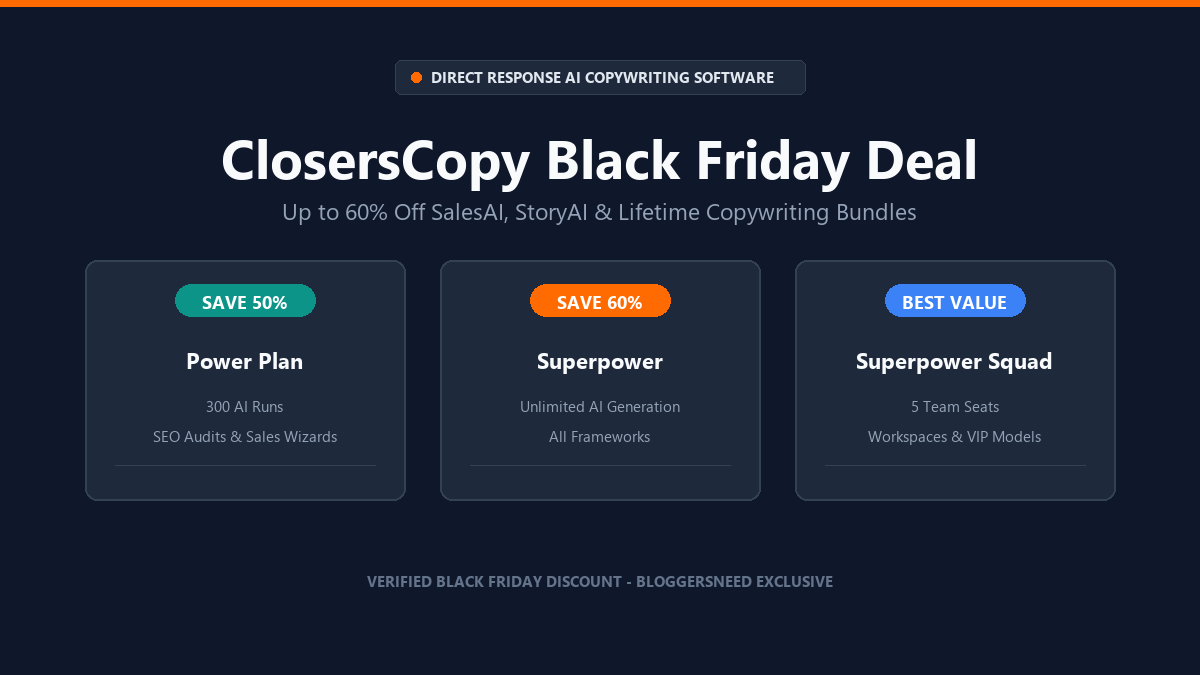 Closerscopy Black Friday Deal Closerscopy black friday deal and discount code